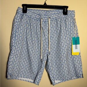Fair Harbor Men’s ‘Anchor’ Swim Trunks NWT | Size Medium